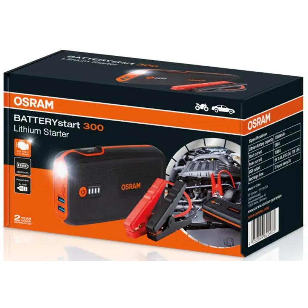 Osram Batteristarter 300 Starthjelp