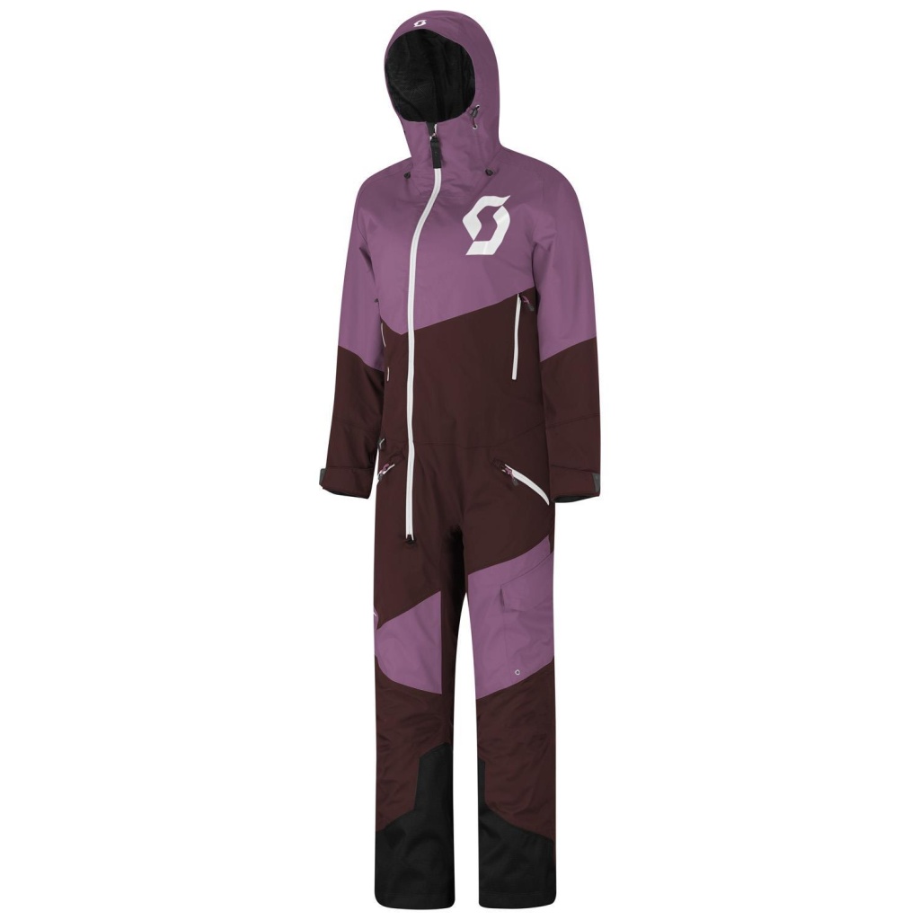 Scott Back-X Monosuit Dame Rød/Rosa
