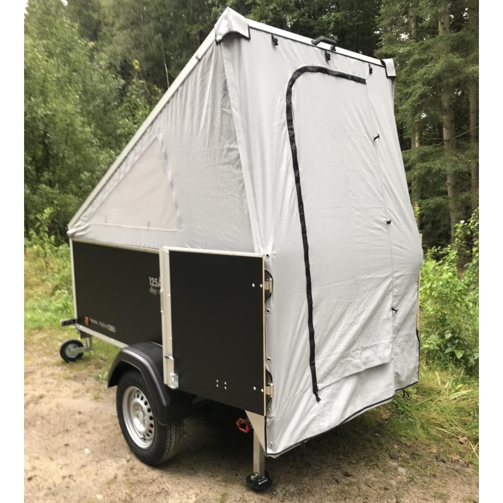 TREDAL Camping T-10-UCH Sv 50cm m/rails og telt