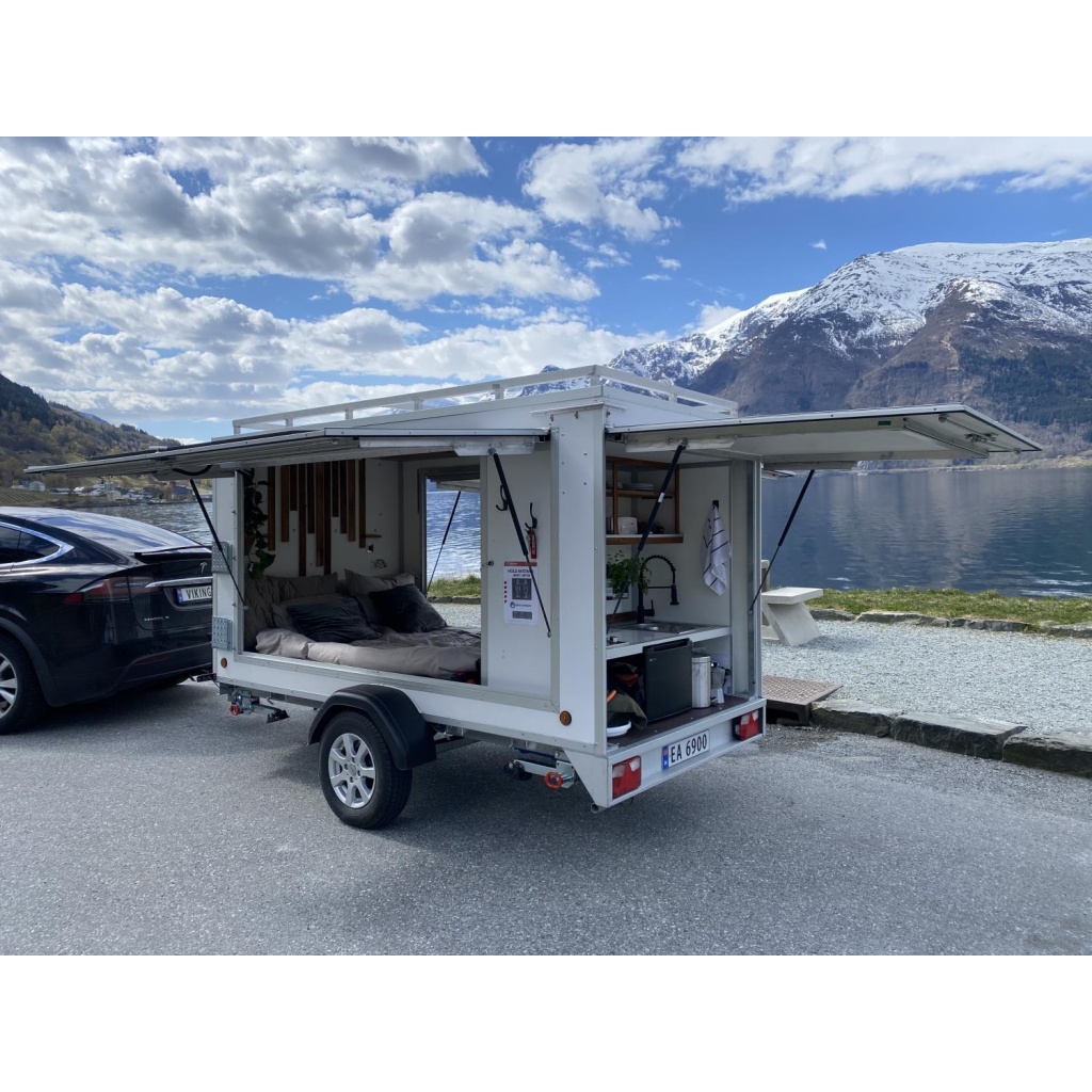 TREDAL Camping T-13-TLS Hv 1,5m m/takgrind og telt