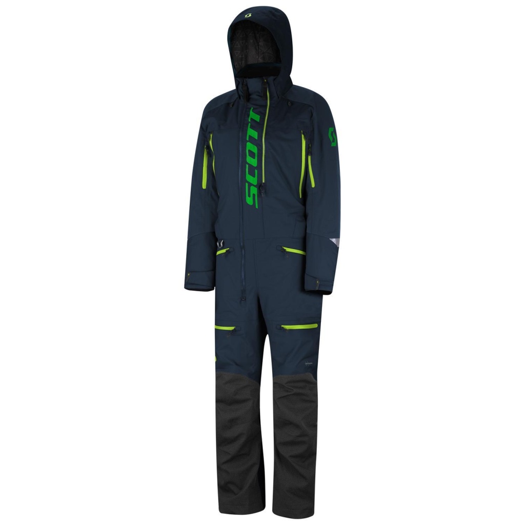 Scott DS-S Monosuit - Mørk Blå/Grønn