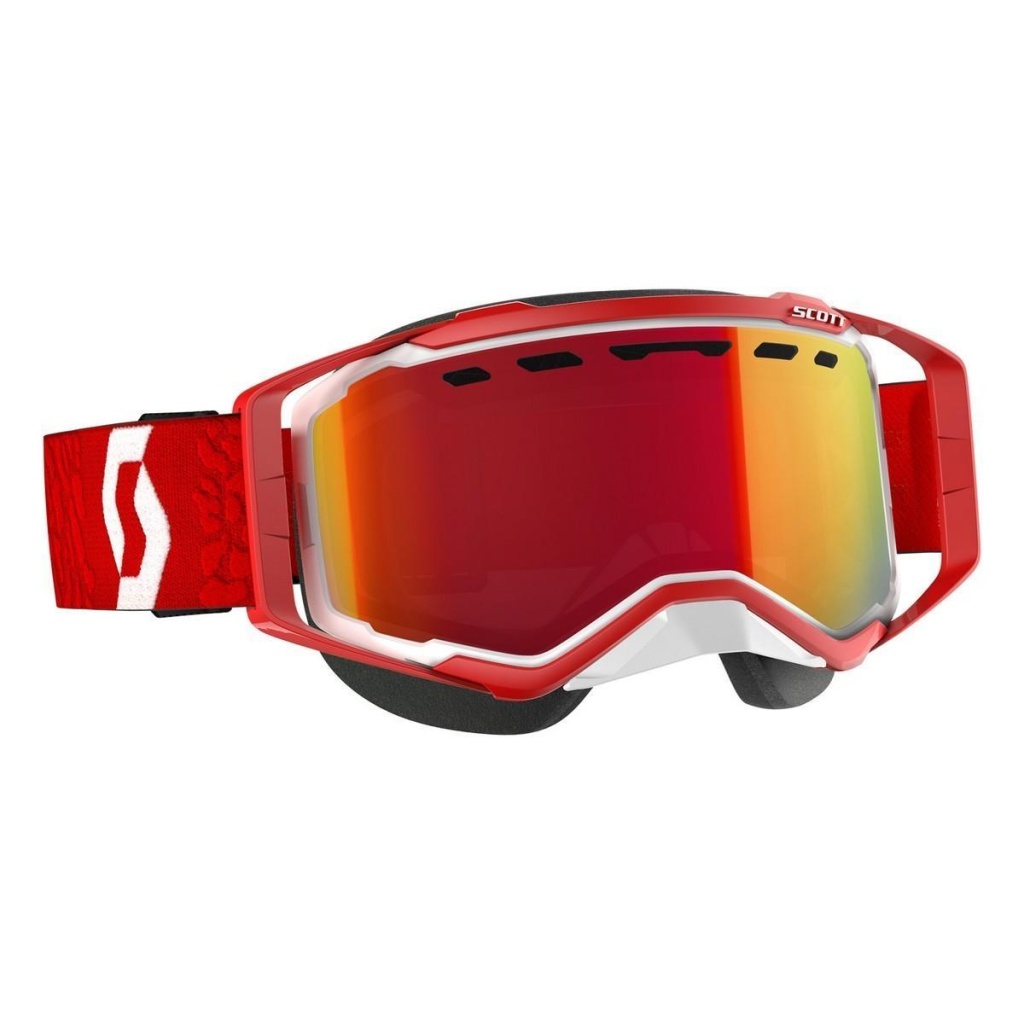 Scott Prospect SX Brille - Hvit/Rød