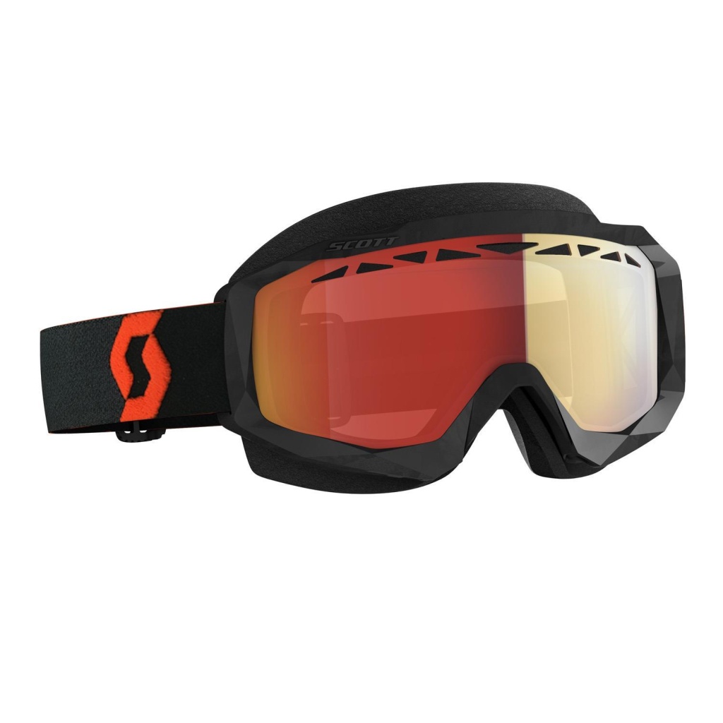 Scott Hustle SX Brille - Ora/Sort