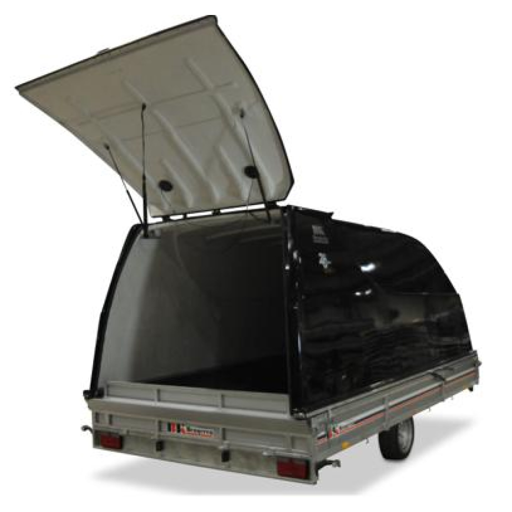 BK Glassfibertopp PL 1234T m/åpn. Sort