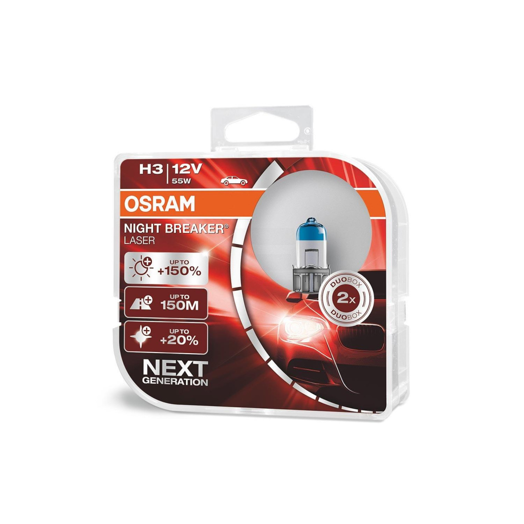 Osram H3 Night breaker Laser 150%
