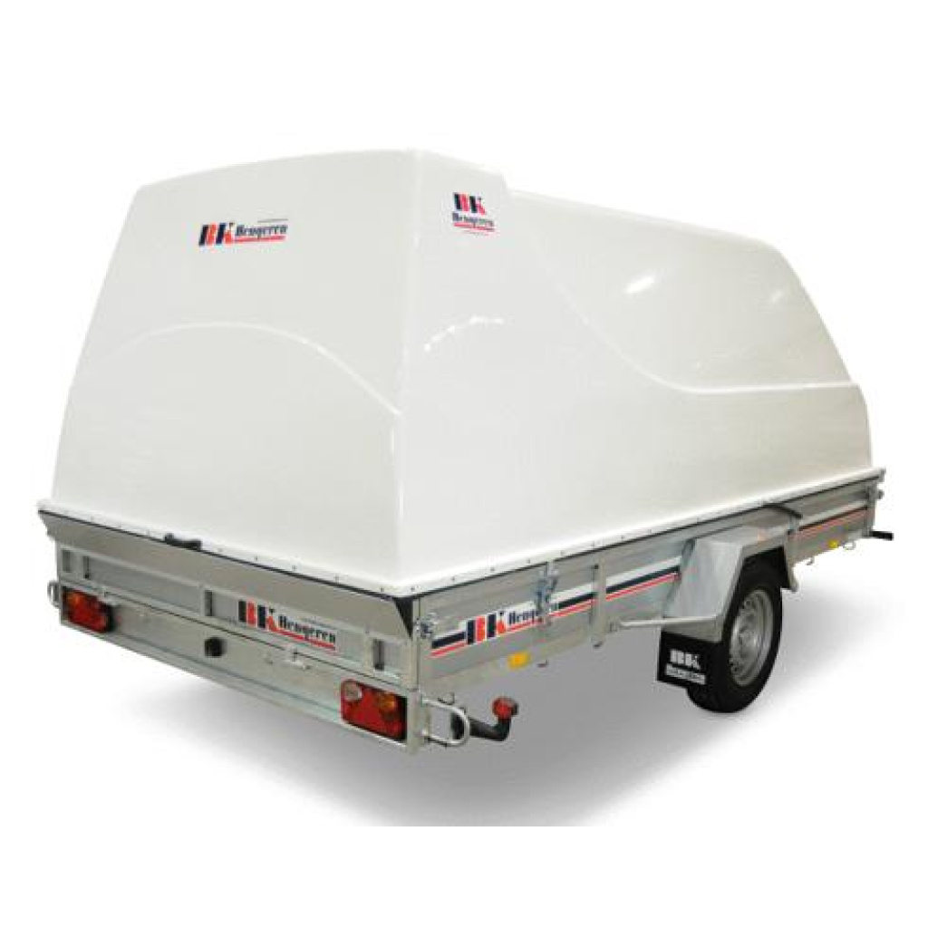 BK Glassfibertopp PL1336-2T u/åpn Hvit