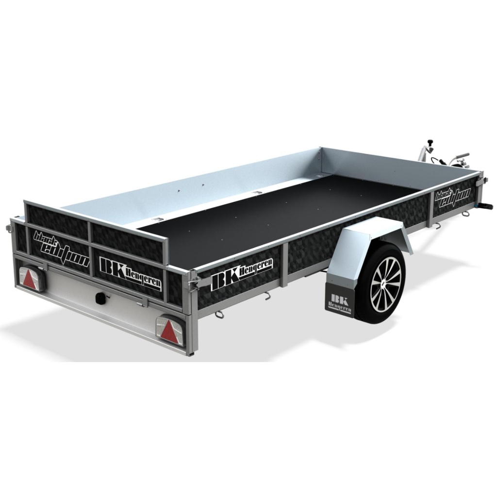 BK Varehenger PL 1234T BE Black Edition med sort alufelg & vinterhjul