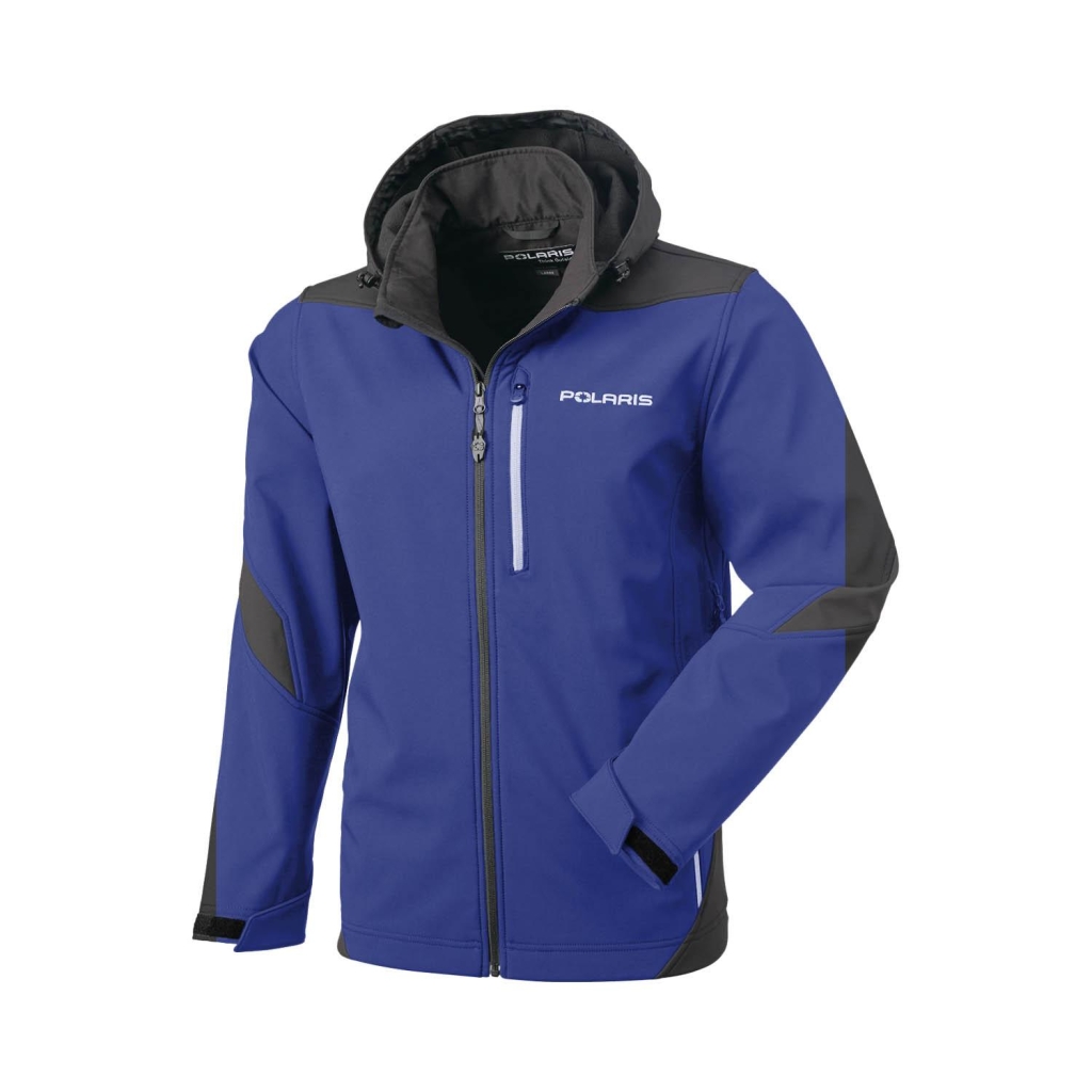 POLARIS Men's Softshell Jacket, Color: Blue, Size: M