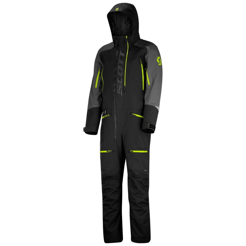 Scott Monosuit DS-S - Sort/Gul str. S