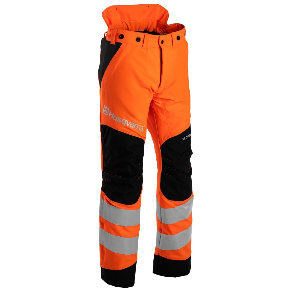 HUSQVARNA Midjebukse, Technical, High Viz str. M 50/52