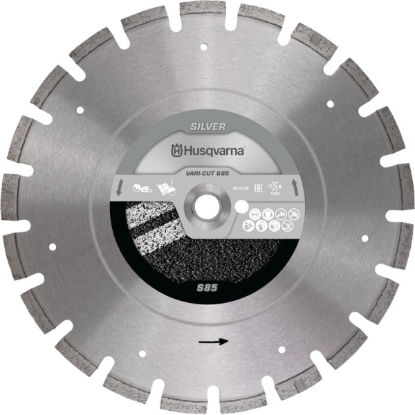 HUSQVARNA VARI-CUT S85 400 10 25.4/20 Silver