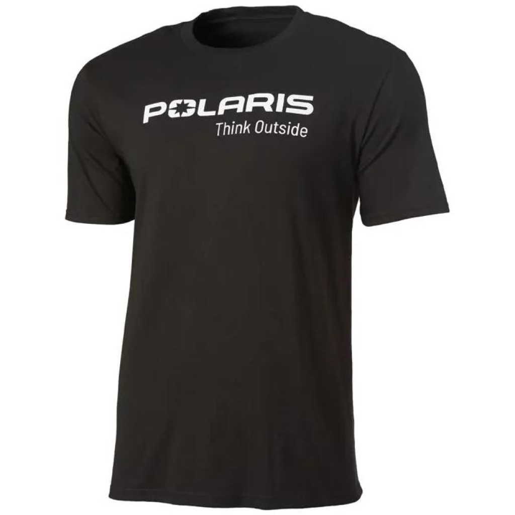 POLARIS Men's Think Outside Tee, Farge: Svart, Størrelse: 3XL