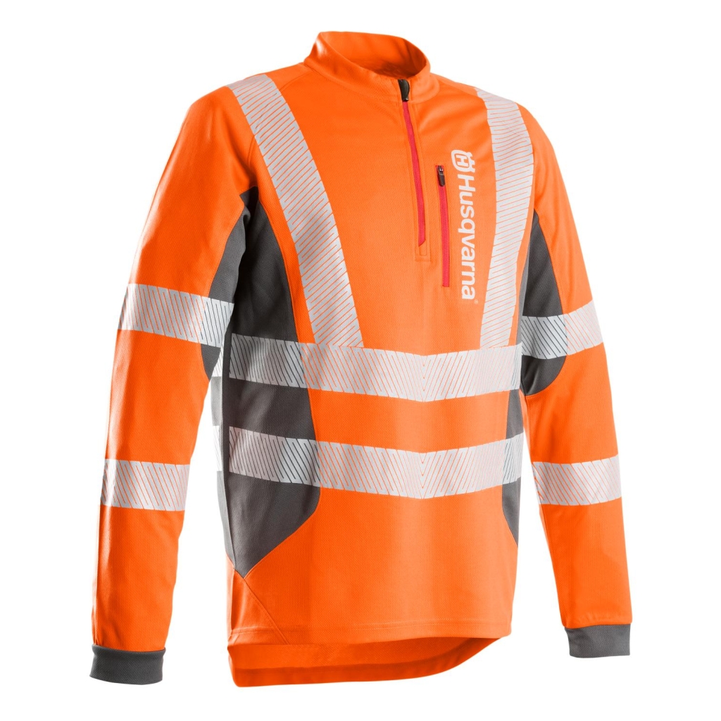 HUSQVARNA Arbeidsskjorte High Viz Technical, lang arm str. 58/XL