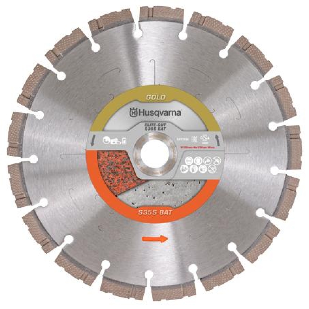 HUSQVARNA ELITE-CUT™ S35S BAT 250 13 25.4 Gold