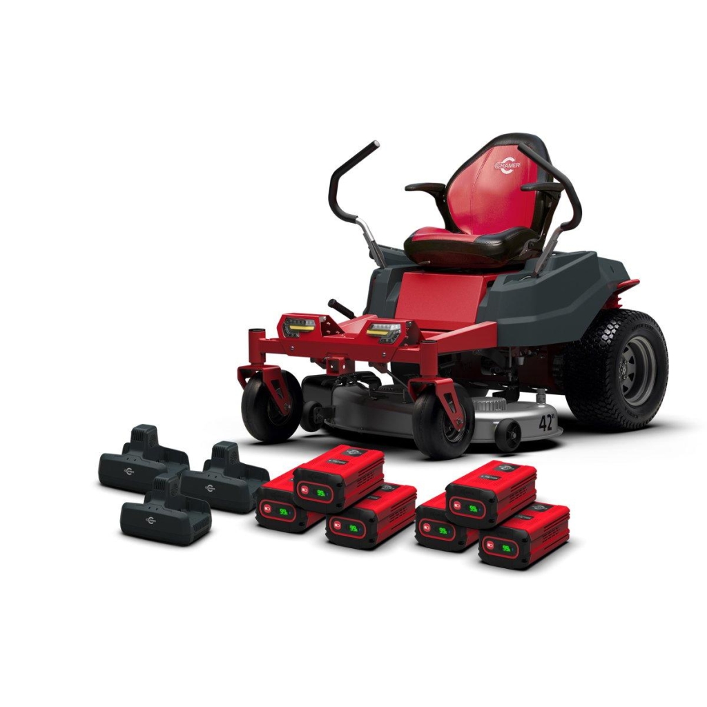 CRAMER 82ZT107 ZeroTurn med batterier/ladere