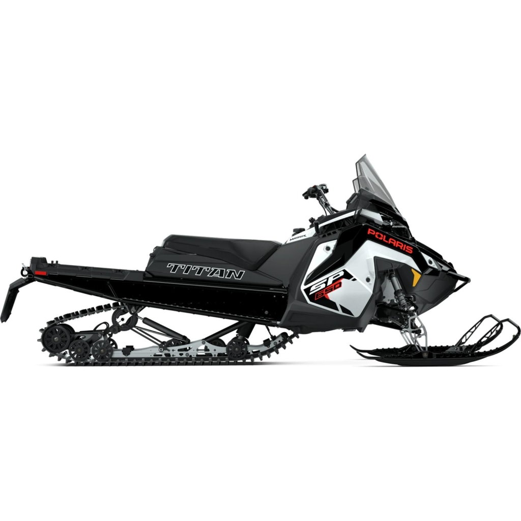 POLARIS 650 TITAN SP 155 Black/White Lightning (2026)