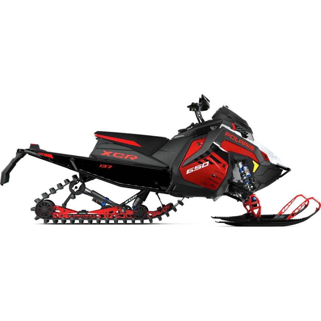 POLARIS 650 INDY XCR 137 White Lightning/Indy Red (2026)