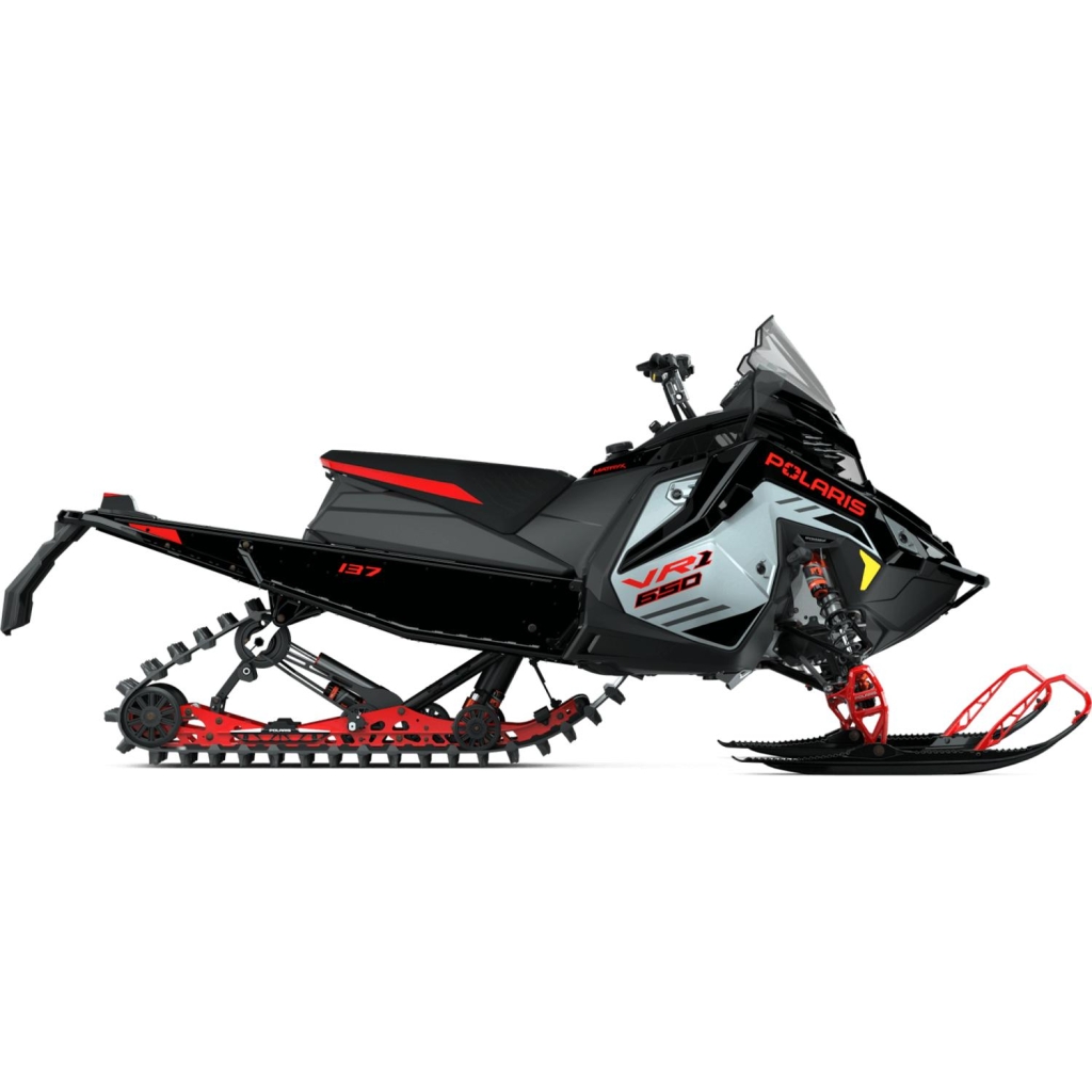 POLARIS 650 INDY VR1 DYNAMIX 137 Black/Painted Frost Silver (2026)