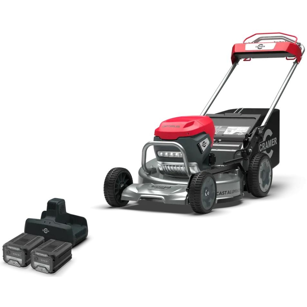 CRAMER Optimus ATM53A gressklipper 82V med batterier/lader