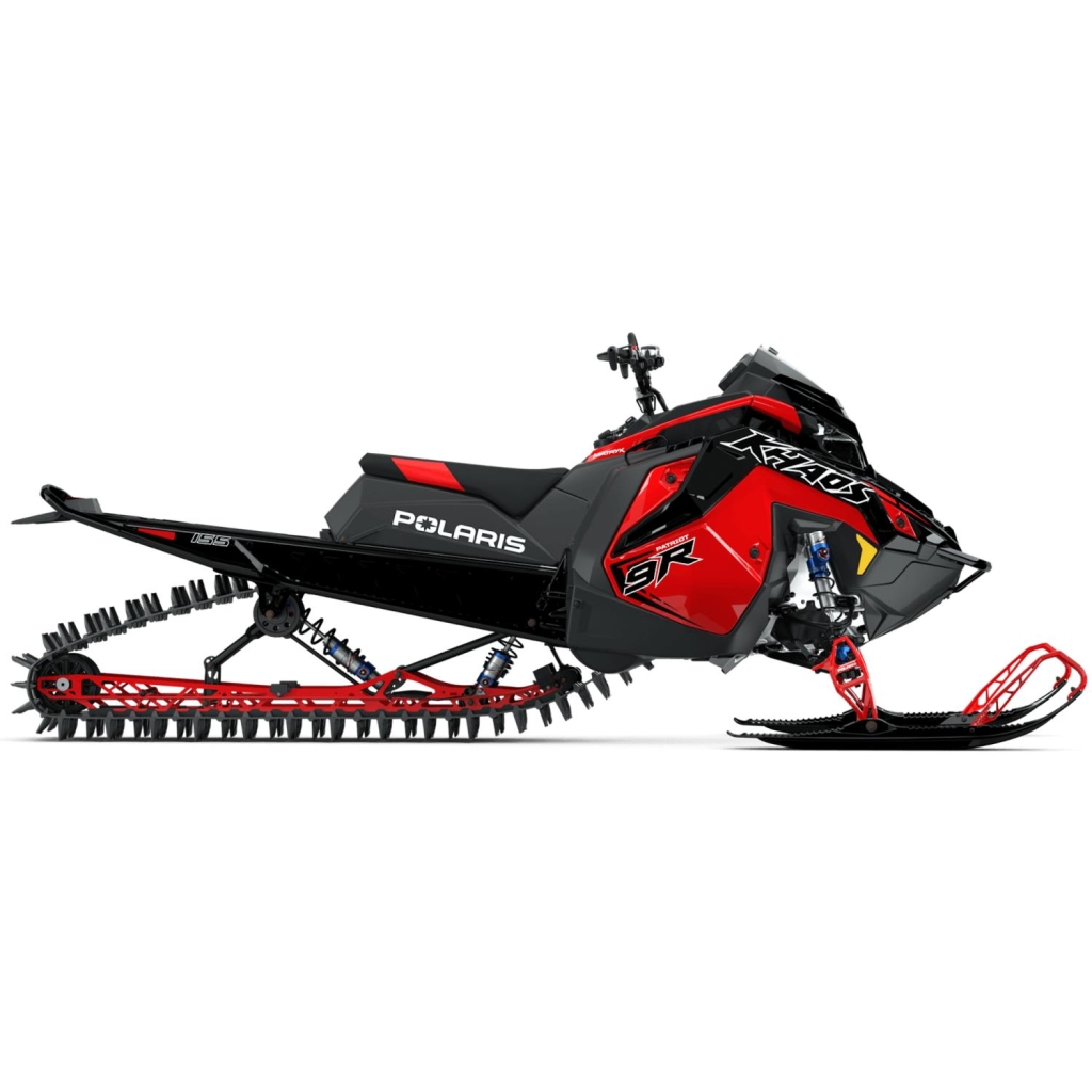 POLARIS 9R RMK KHAOS 155 Black/Indy Red (2026)