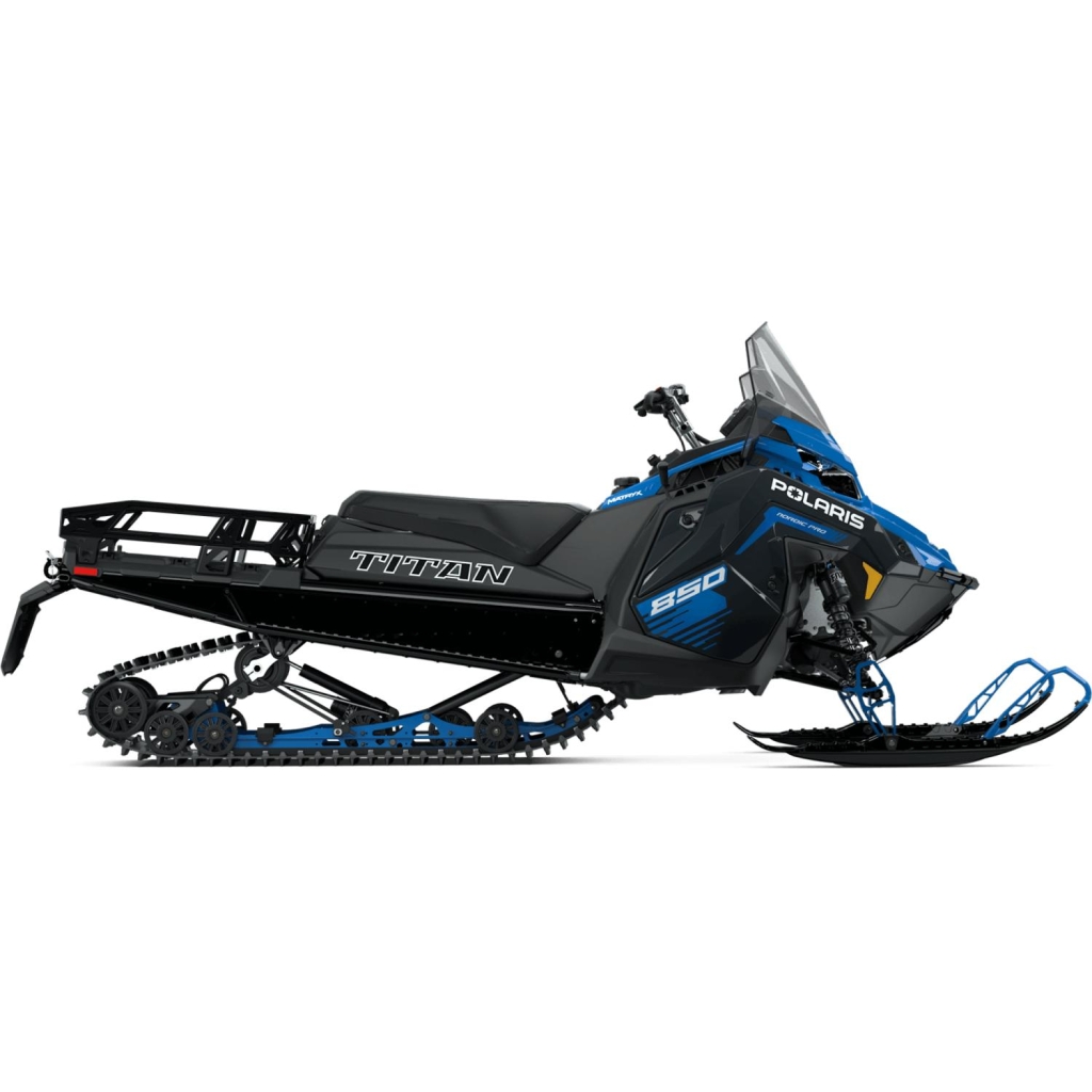 POLARIS 850 TITAN NORDIC PRO 155 Velocity Blue/Blue Dusk (2026)