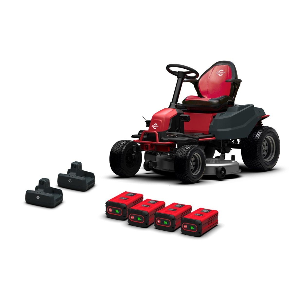 CRAMER 82LT107 plentraktor med batterier/ladere