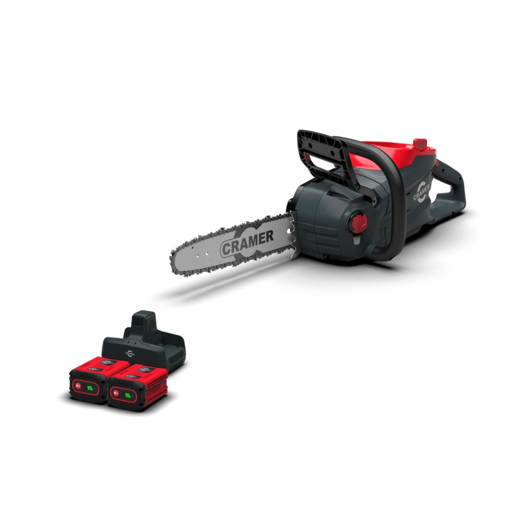 CRAMER 82CS24 motorsag med batterier/lader