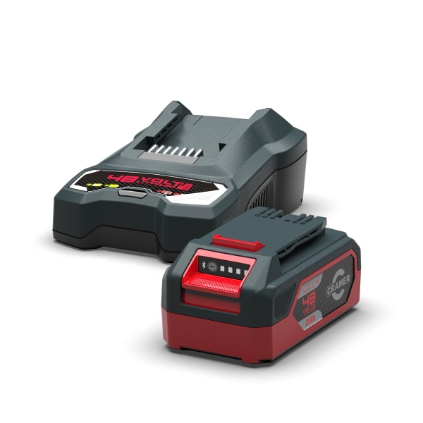 CRAMER 48C lader 1 spor og 48V192 batteri 48V/4Ah