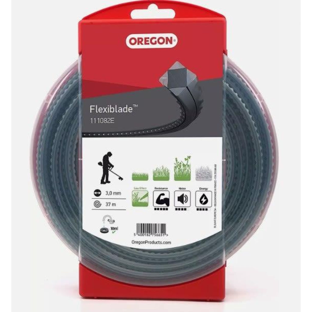 OREGON Trimmertråd Flexi-Blade™ 3,0mm x 37m