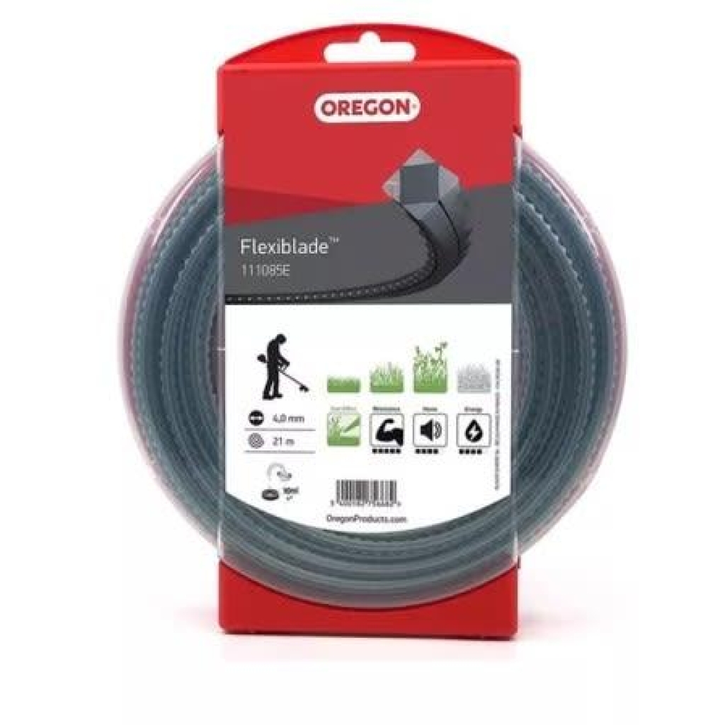 OREGON Trimmertråd Flexi-Blade™ 4,0mm x 21m
