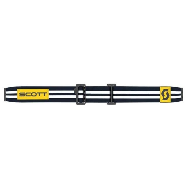 Scott 89X Era Retro Brille - Blå/Hvit, Gul Chrome Linse - Bilde 3