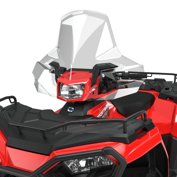POLARIS Lock & Ride Høy vindskjerm - 48,9 cm, klar - Bilde 4
