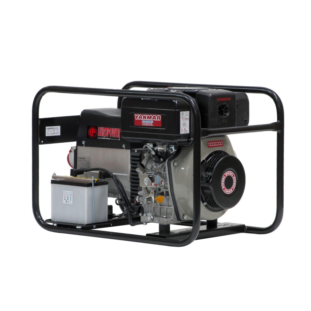 E-POWER EP6000TDE strømaggregat 3-fase 230V