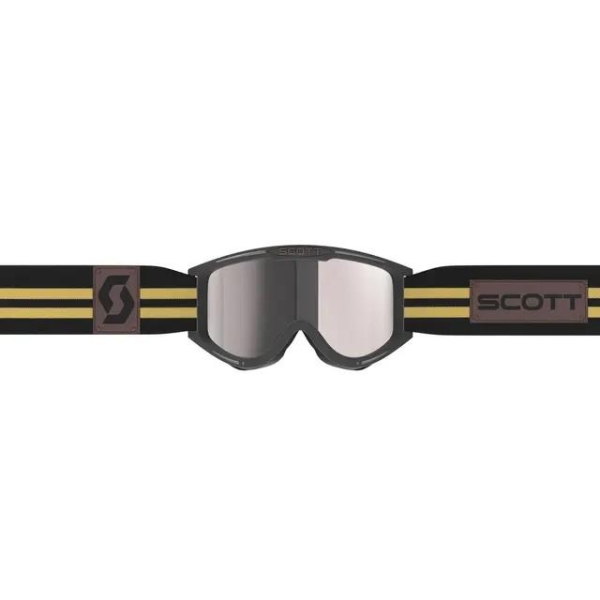 Scott 89X Era Retro Brille - Sort/Beige, Sølv Chrome Linse - Bilde 2