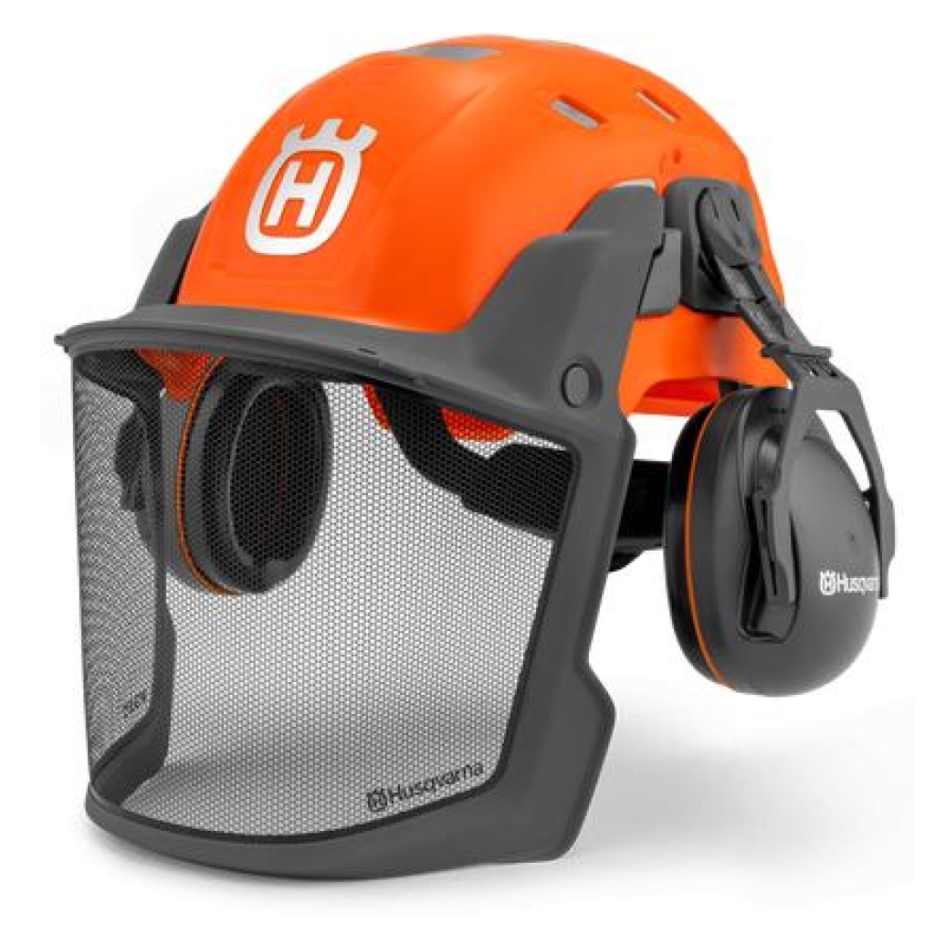 HUSQVARNA Technical skogshjelm, Oransje high-viz