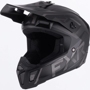 FXR Youth Clutch Evo Helmet, Color: Black Ops, Size: XL