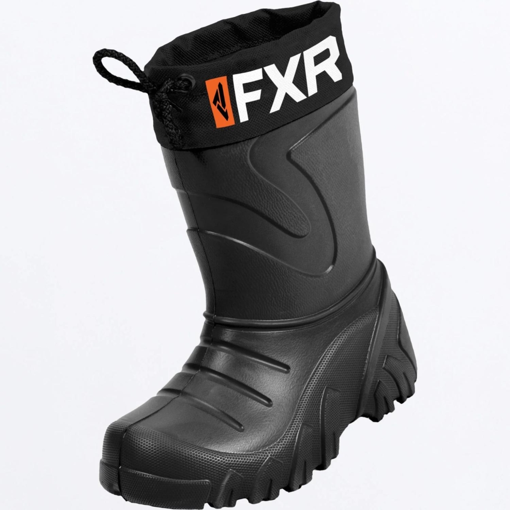 FXR Youth Svalbard Boot, Color: Black, Size: 24/25