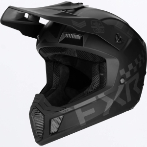FXR Clutch Gladiator Helmet, Color: Black Ops, Size: 3XL