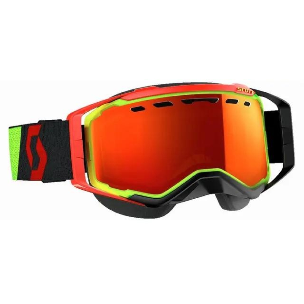 Scott Prospect SX Brille - Enhancer Rød Krom