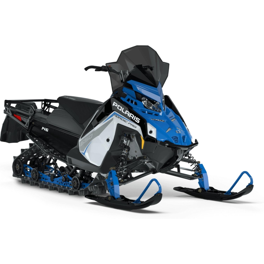 POLARIS 650 Nordic Pro 146, Velocity Blue/White (2025)