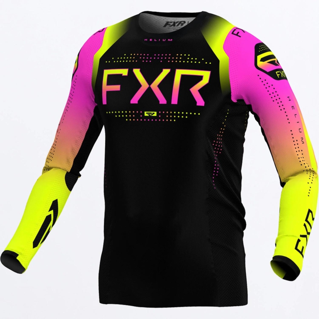 FXR Youth Helium MX Jersey, Color: Pink Lemonade, Size: L
