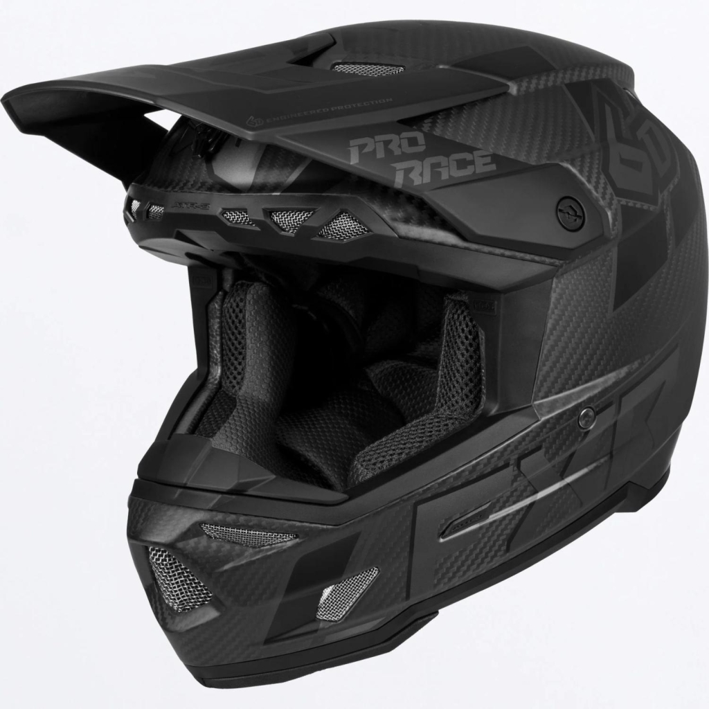 FXR 6D ATR-3 FIM Helmet, Color: Black, Size: L
