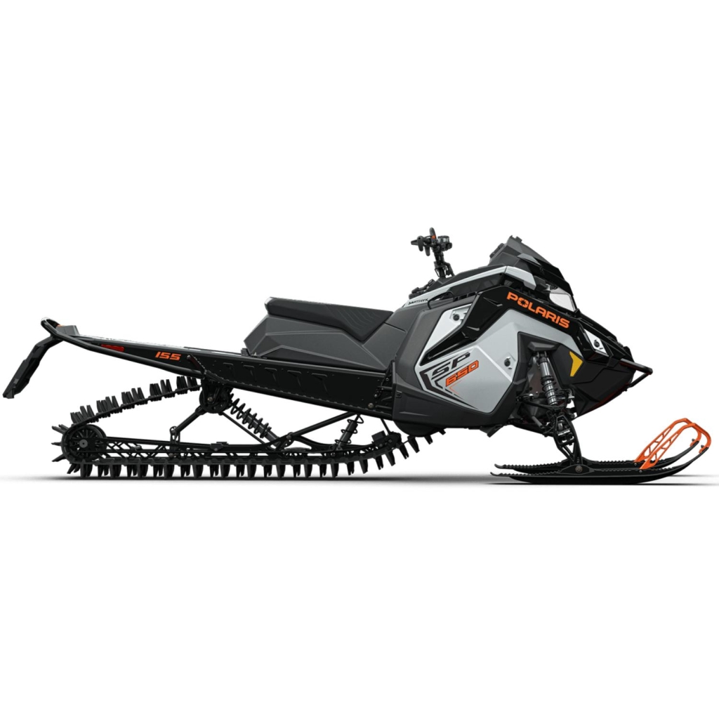 POLARIS 650 RMK SP 155 ES, White Lightning / Gloss Black / Orange Burst (2027)