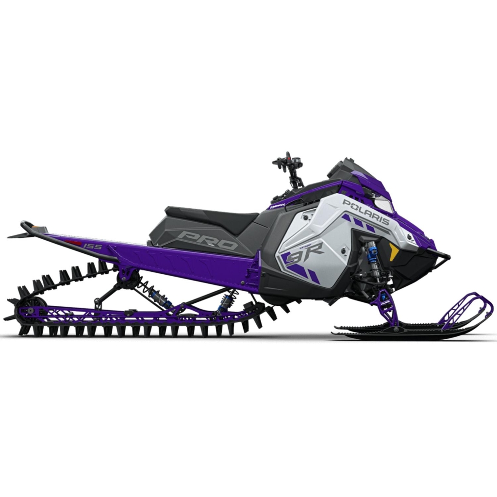 POLARIS Patriot 9R Pro RMK 155, Ghost White Metallic / Plum Crazy / Turbo Silver (2027)