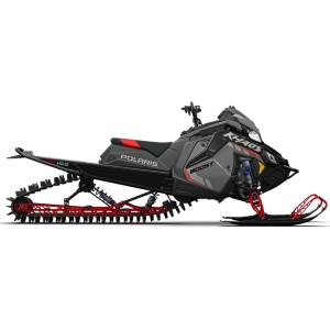 POLARIS Patriot Boost RMK Khaos 155, Sunrise Silver Metallic / Gloss Black / Indy Red (2027)