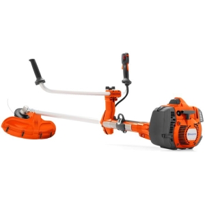 HUSQVARNA 545RX ryddesag med trimmerhode og gressblad