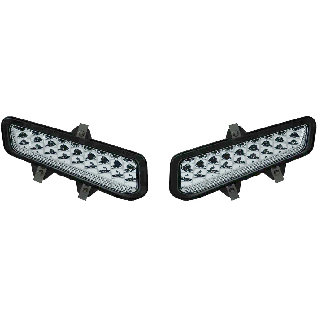 POLARIS Auxiliary Lights, Front Bumper, Pair