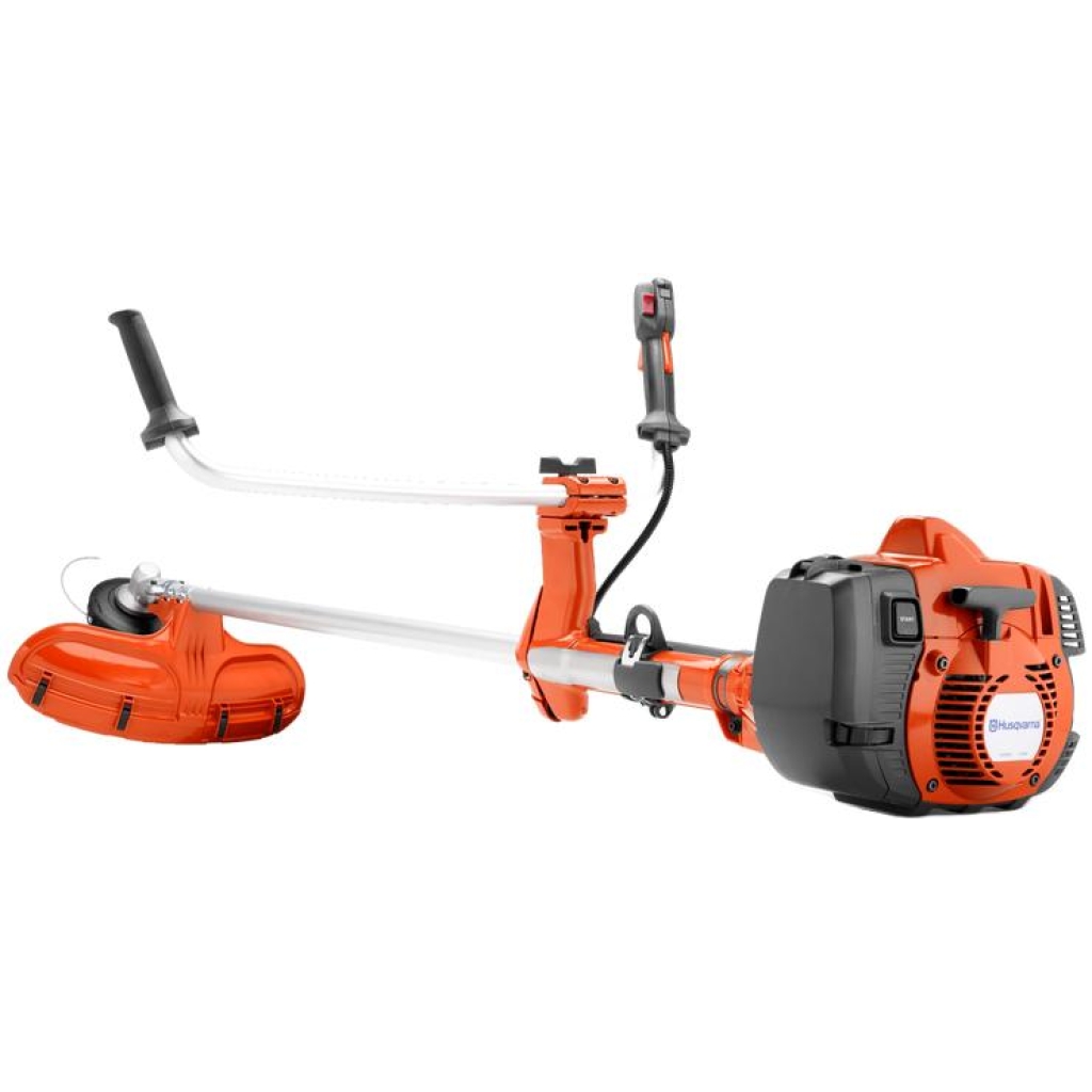 HUSQVARNA 545RXT AutoTune™ ryddesag med trimmerhode og gressblad