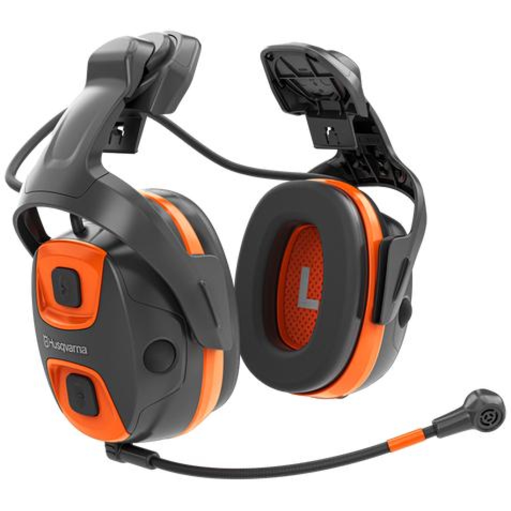 HUSQVARNA X-SYNC hørselvern m/bluetooth, hjelmfeste