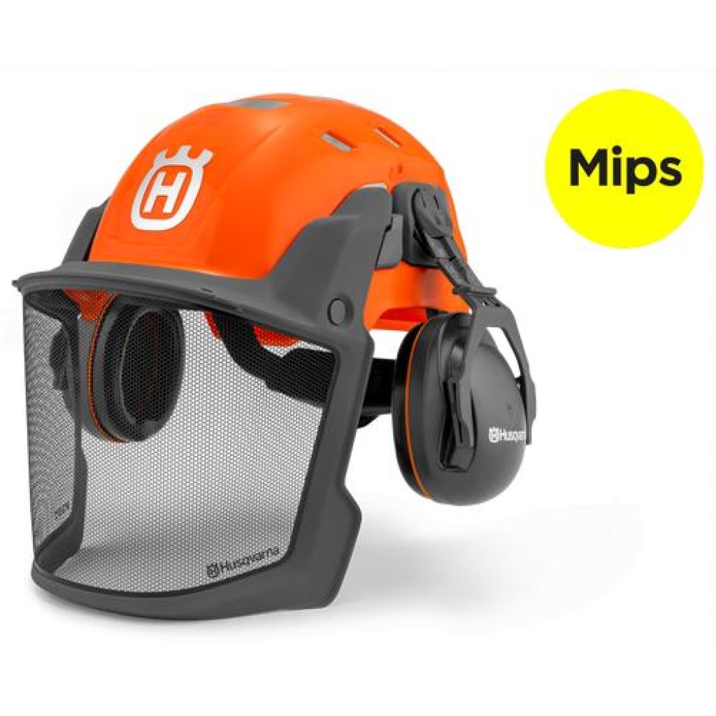 HUSQVARNA Skogshjelm, Thecnical Forest, Oransje med Mips